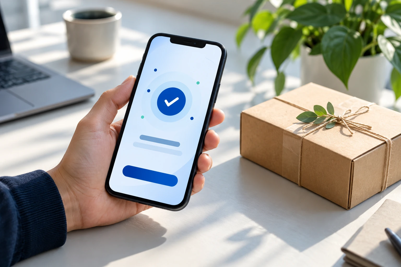 Conceptual mobile checkout for an online store